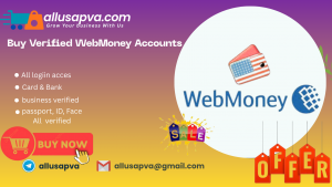 Buy Verified WebMoney Accounts