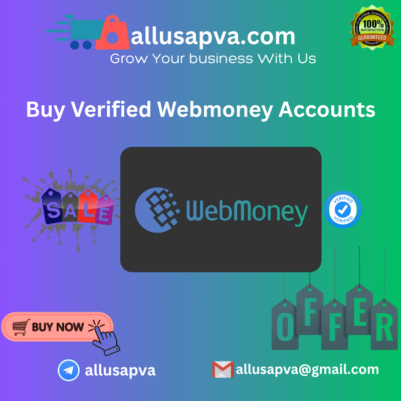 Buy Verified WebMoney Account