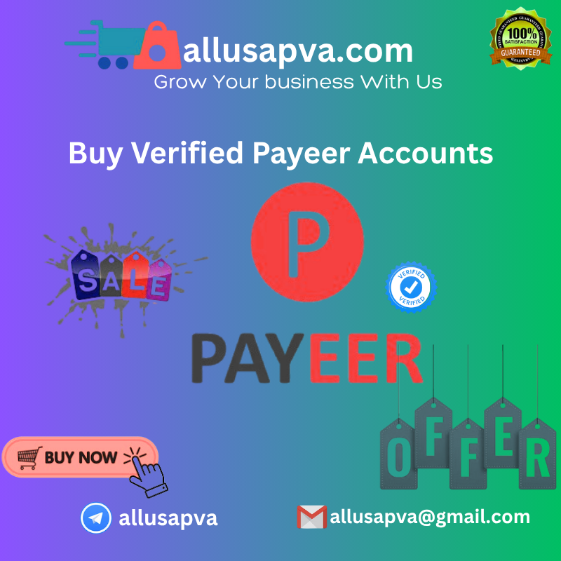 Buy Verified Payeer Account